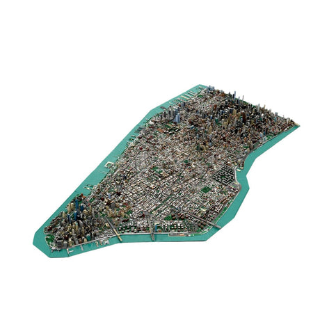 MOC - 257585 - 1/2000 Scale Manhattan - New York City Klemmbausteine - LesDiy - Klemmbausteine