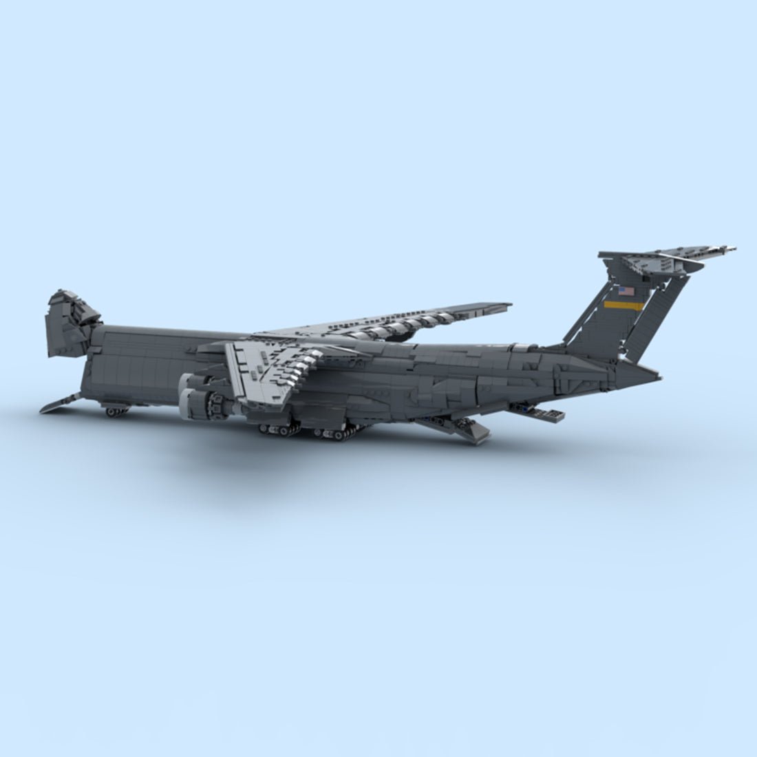 MOC-259332 Lockheed C-5 Galaxy Klemmbausteine-LesDiy-Klemmbausteine