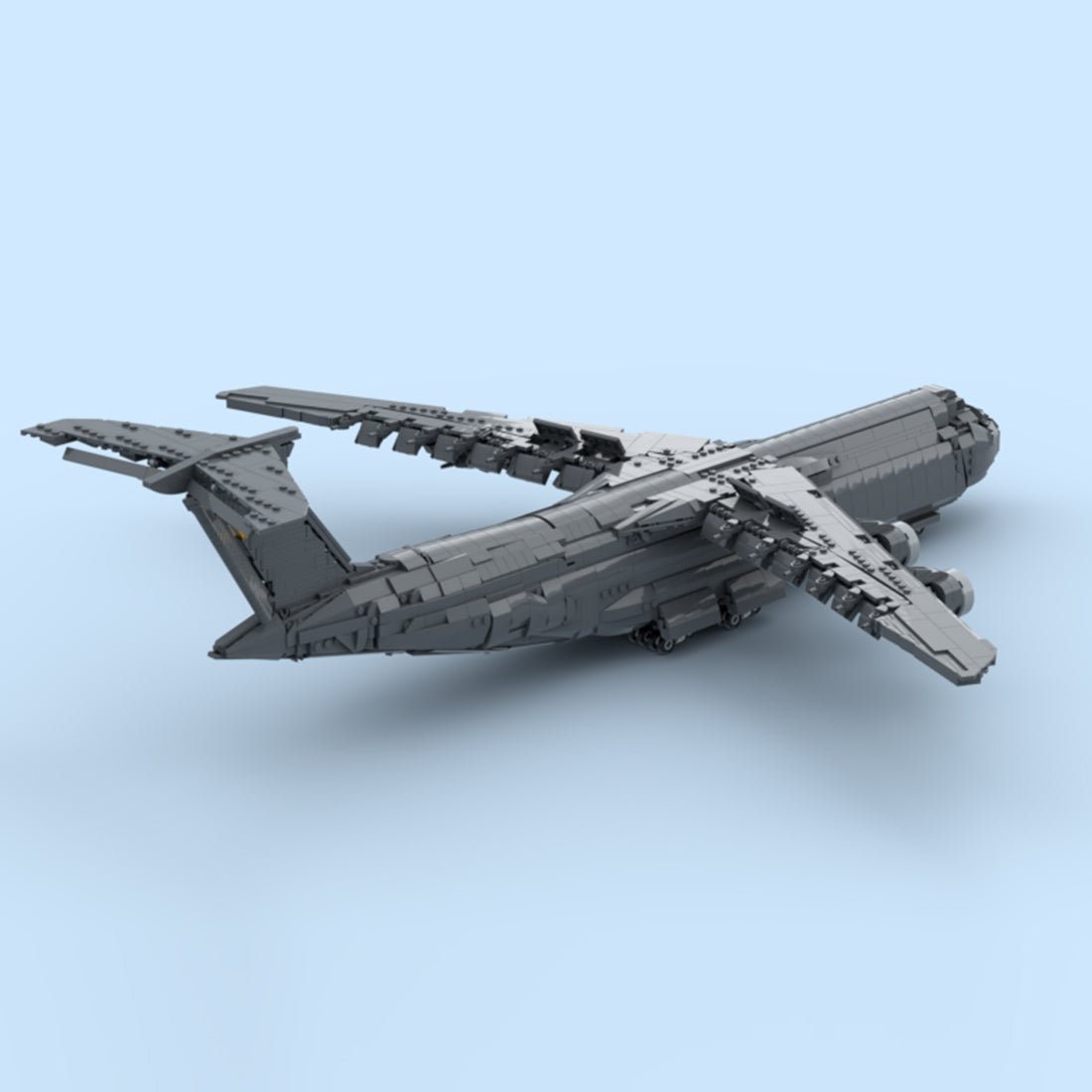 MOC-259332 Lockheed C-5 Galaxy Klemmbausteine-LesDiy-Klemmbausteine