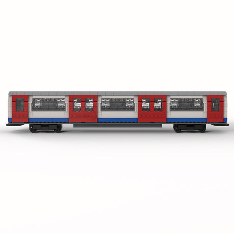 MOC - 260114 London Underground 1992 Stock Klemmbausteine - LesDiy - Klemmbausteine