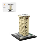 MOC-261055 Flatiron Building 1:800 scale Klemmbausteine-LesDiy-Klemmbausteine