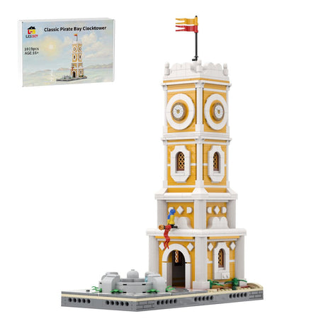 MOC-261902 Uhrturm – Bucht der Seefahrer Klemmbausteine-LesDiy-Klemmbausteine
