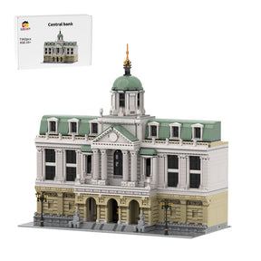 MOC-262028 Zentralbank | Modular Klemmbausteine-LesDiy-Klemmbausteine
