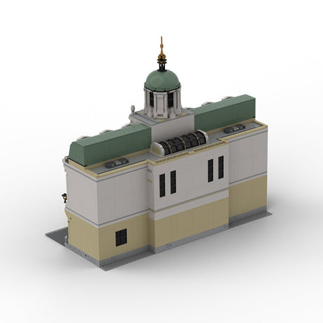 MOC-262028 Zentralbank | Modular Klemmbausteine-LesDiy-Klemmbausteine