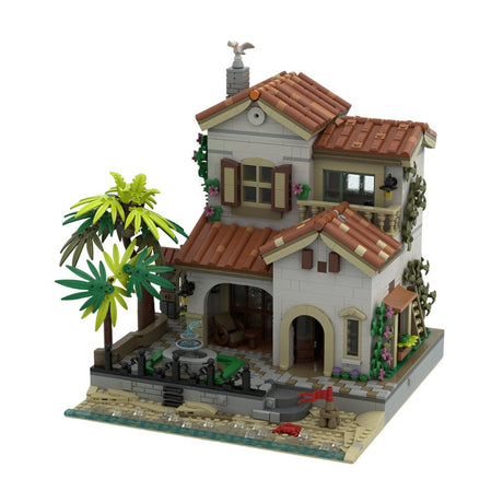 MOC-262153 Riviera Coastal Residence Klemmbausteine-LesDiy-Klemmbausteine