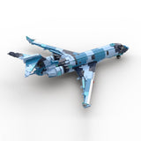 MOC-262464 SAAB Swordfish MPA (Seepatrouillenflugzeug) Klemmbausteine-LesDiy-Klemmbausteine