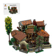 MOC-262846 Tuscan Terrace Pizzeria Klemmbausteine-LesDiy-Klemmbausteine