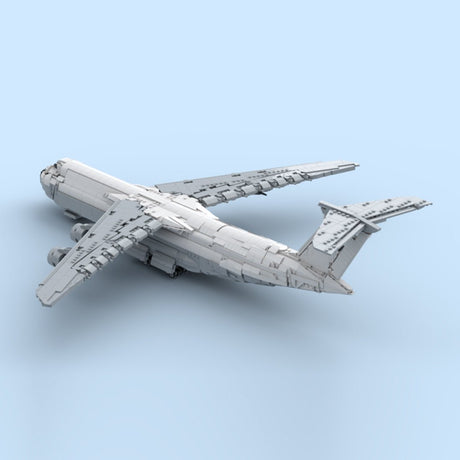 MOC-263691 alte USAF-Lackierung Lockheed C-5 Galaxy Klemmbausteine-LesDiy-Klemmbausteine