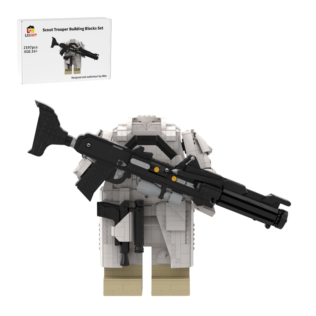 MOC-264327 AT-RT Driver Megafigure Klemmbausteine-LesDiy-Klemmbausteine