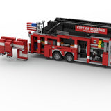 MOC-264720 2024 Smeal-Spartan Gladiator RMA Quint Soledad Truck 37 Klemmbausteine-LesDiy-Klemmbausteine