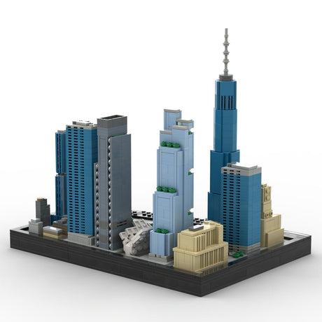 MOC-264892 New World Trade Center 2026 Klemmbausteine-LesDiy-Klemmbausteine