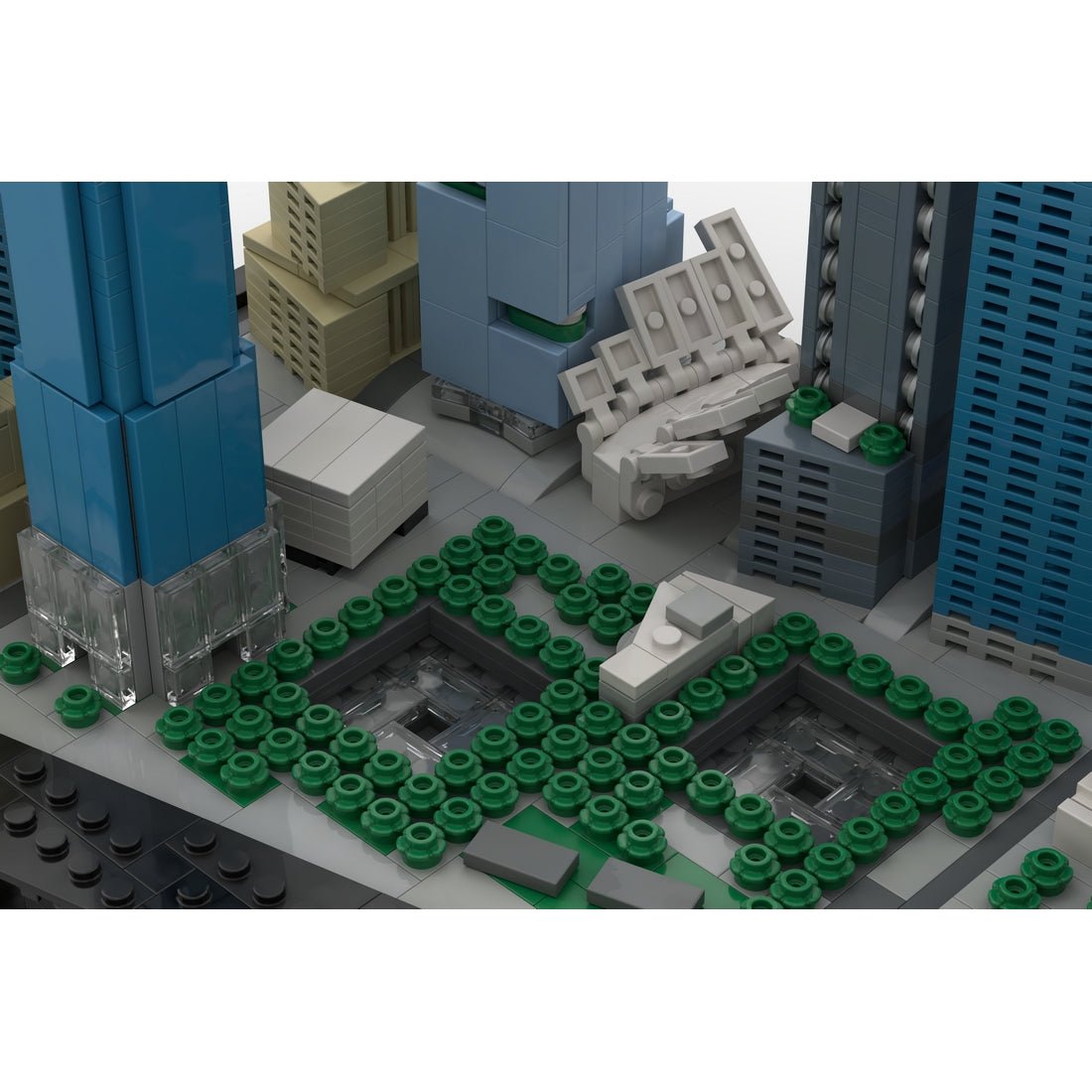 MOC-264892 New World Trade Center 2026 Klemmbausteine-LesDiy-Klemmbausteine