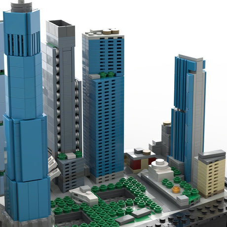 MOC-264892 New World Trade Center 2026 Klemmbausteine-LesDiy-Klemmbausteine