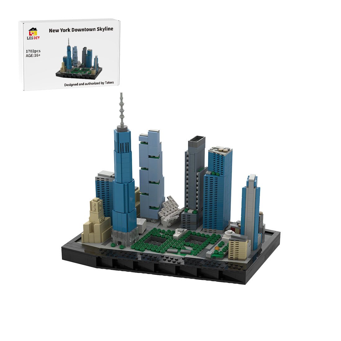 MOC-264892 New World Trade Center 2026 Klemmbausteine-LesDiy-Klemmbausteine