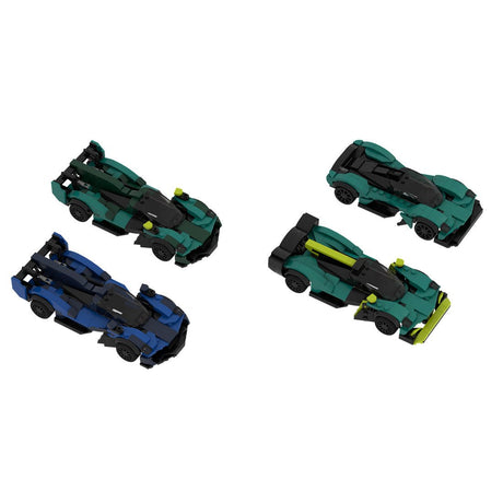 MOC-265825 Aston Martin Valkyrie 4-in-1 Bundle Klemmbausteine-LesDiy-Klemmbausteine