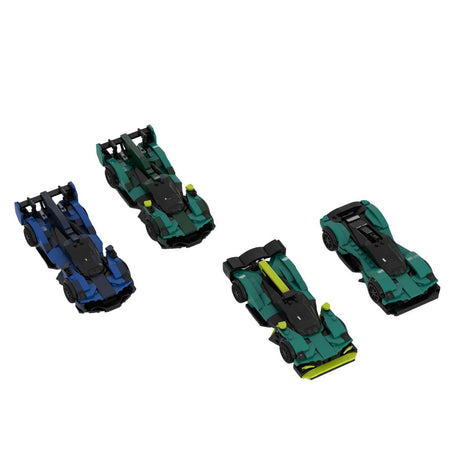 MOC-265825 Aston Martin Valkyrie 4-in-1 Bundle Klemmbausteine-LesDiy-Klemmbausteine