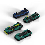 MOC-265825 Aston Martin Valkyrie 4-in-1 Bundle Klemmbausteine-LesDiy-Klemmbausteine
