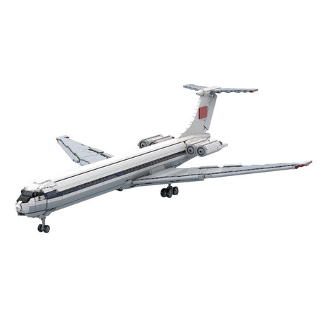 MOC-265942 Il-62 – Aeroflot Klemmbausteine-LesDiy-Klemmbausteine