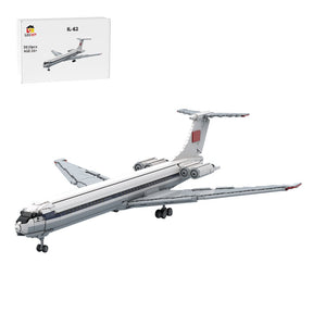 MOC-265942 Il-62 – Aeroflot Klemmbausteine-LesDiy-Klemmbausteine