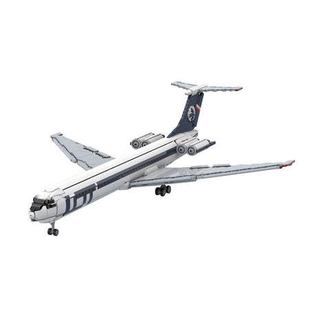 MOC-266001 IL-62 – LOT Polish Airlines Klemmbausteine-LesDiy-Klemmbausteine