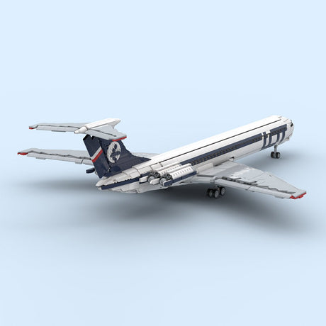 MOC-266001 IL-62 – LOT Polish Airlines Klemmbausteine-LesDiy-Klemmbausteine