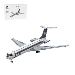 MOC-266001 IL-62 – LOT Polish Airlines Klemmbausteine-LesDiy-Klemmbausteine