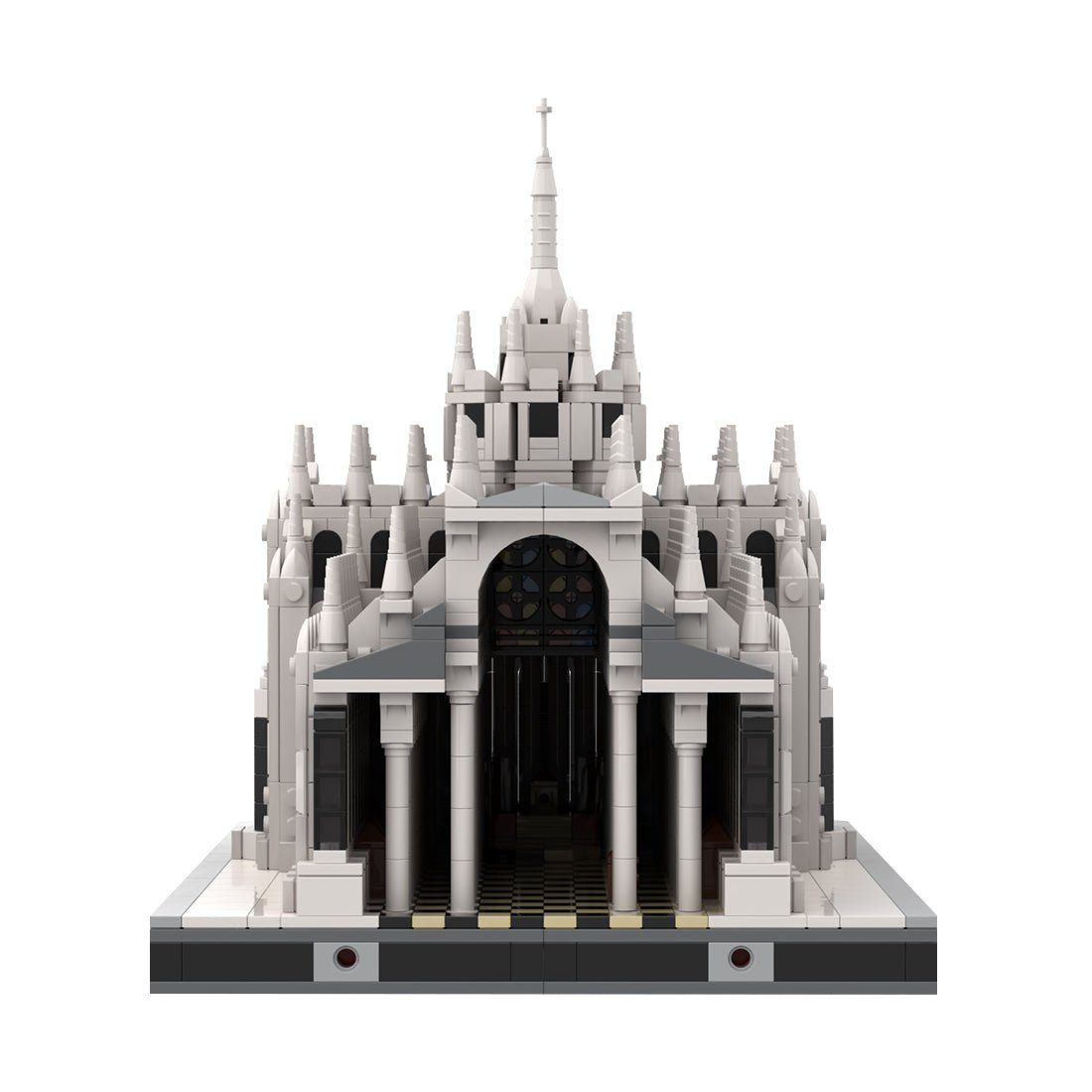 MOC-268717 Duomo di Milano cathedral Klemmbausteine-LesDiy-Klemmbausteine