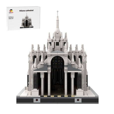 MOC-268717 Duomo di Milano cathedral Klemmbausteine-LesDiy-Klemmbausteine