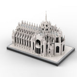 MOC-268717 Duomo di Milano cathedral Klemmbausteine-LesDiy-Klemmbausteine