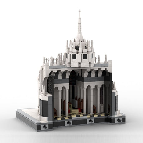 MOC-268717 Duomo di Milano cathedral Klemmbausteine-LesDiy-Klemmbausteine