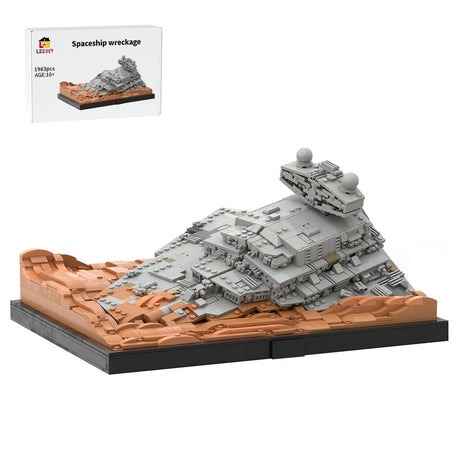 MOC-268950 ISD Inflictor | Wreckage of Jakku Klemmbausteine-LesDiy-Klemmbausteine