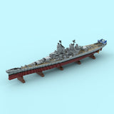 MOC-270039 Schlachtschiff der Iowa-Klasse Klemmbausteine-LesDiy-Klemmbausteine