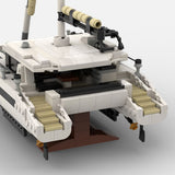 MOC-270057 Modern Sailing Catamaran Klemmbausteine-LesDiy-Klemmbausteine