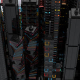 MOC-270096 Bay City - Altered Carbon - a Cyberpunk Microcity Klemmbausteine-LesDiy-Klemmbausteine