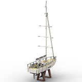 MOC-273023 Moderne Segelyacht Klemmbausteine-LesDiy-Klemmbausteine