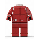 MOC-273762 Charles Leclerc Megafigure (fits the official Lego helmet) Klemmbausteine-LesDiy-Klemmbausteine
