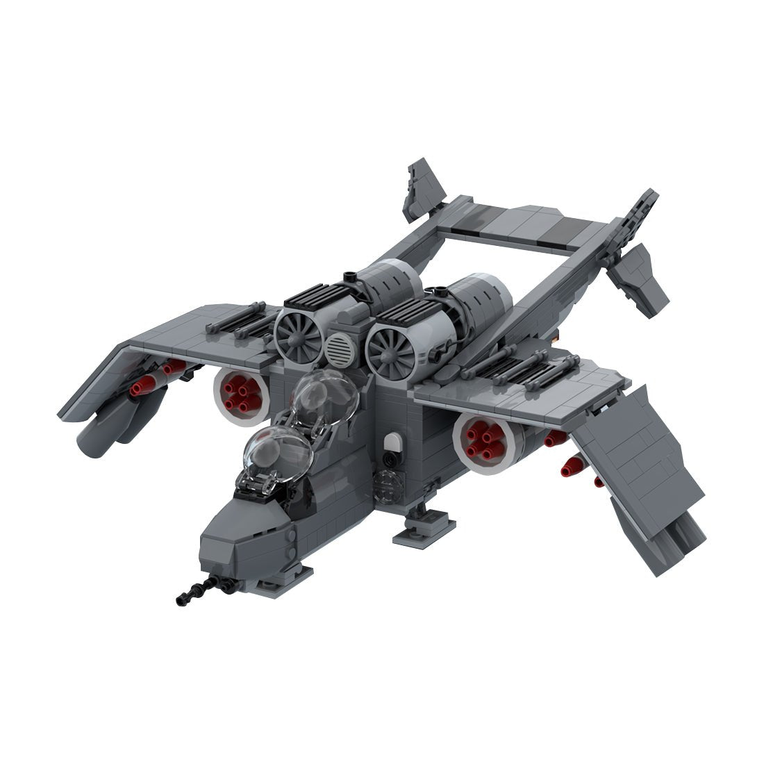 MOC-274653 Valkyrie aus Warhammer 40K Klemmbausteine-LesDiy-Klemmbausteine