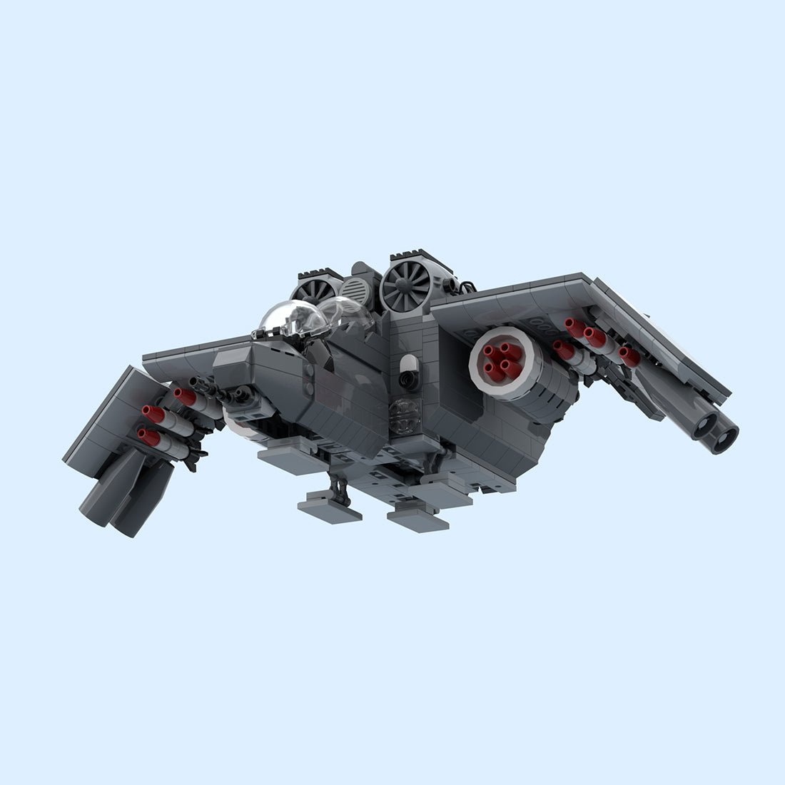 MOC-274653 Valkyrie aus Warhammer 40K Klemmbausteine-LesDiy-Klemmbausteine
