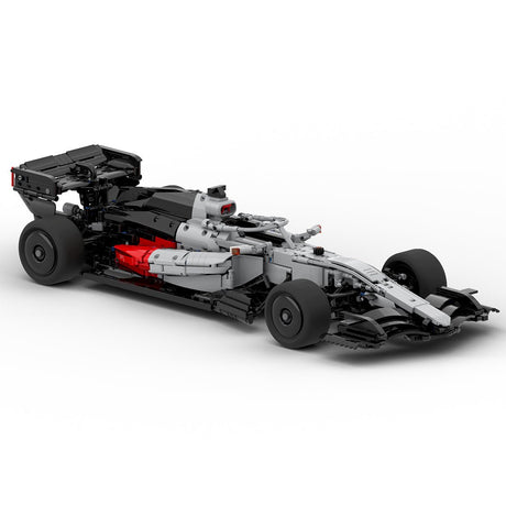 MOC-274725 Audi F1-Team R26, Maßstab 1:8 Klemmbausteine-LesDiy-Klemmbausteine