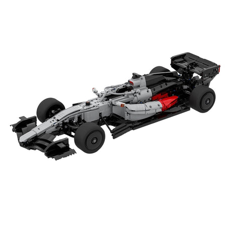 MOC-274725 Audi F1-Team R26, Maßstab 1:8 Klemmbausteine-LesDiy-Klemmbausteine