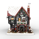 MOC-275366 Winterdorf-Pub – „The Frosty Pint“ Klemmbausteine-LesDiy-Klemmbausteine