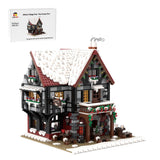 MOC-275366 Winterdorf-Pub – „The Frosty Pint“ Klemmbausteine-LesDiy-Klemmbausteine