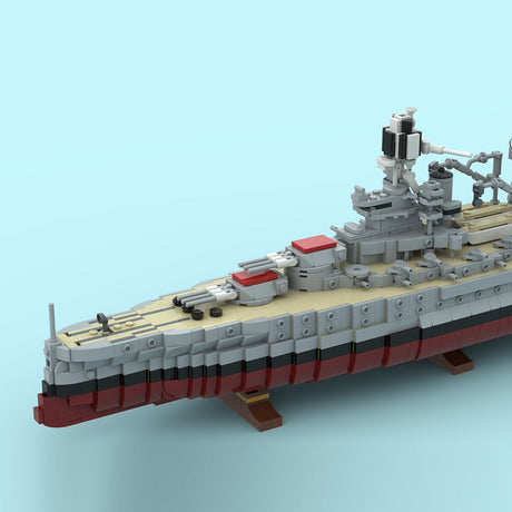 MOC-275741 USS Arizona Klemmbausteine-LesDiy-Klemmbausteine