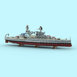 MOC-275741 USS Arizona Klemmbausteine-LesDiy-Klemmbausteine