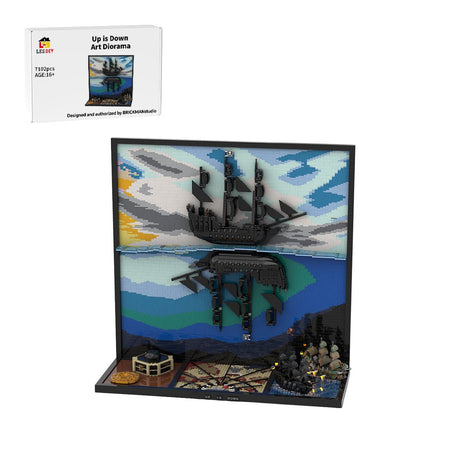 MOC-275983 LEGO Pirates of the Caribbean „Up is Down“-Kunst-MOC Klemmbausteine-LesDiy-Klemmbausteine