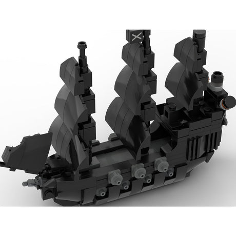 MOC-275988 LEGO Pirates of the Caribbean – Mini-Schiff „Black Pearl“ Klemmbausteine-LesDiy-Klemmbausteine