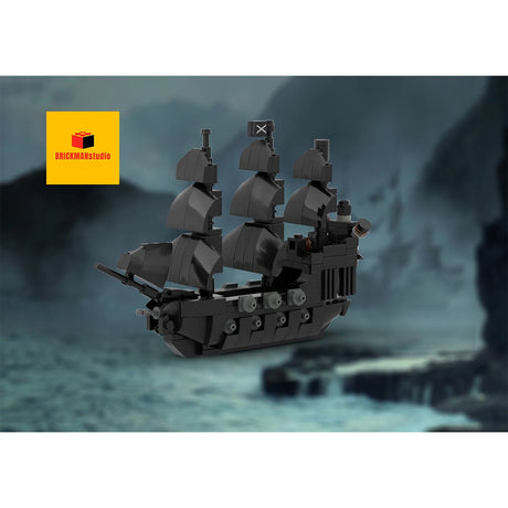 MOC-275988 LEGO Pirates of the Caribbean – Mini-Schiff „Black Pearl“ Klemmbausteine-LesDiy-Klemmbausteine