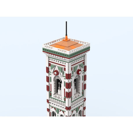 MOC-276357 Giottos Campanile (Glockenturm des Florentiner Doms) Klemmbausteine-LesDiy-Klemmbausteine