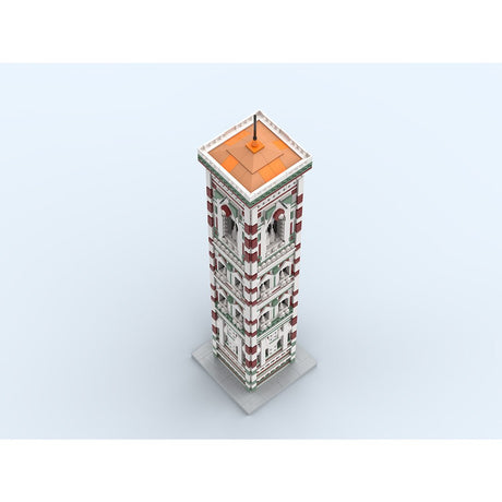 MOC-276357 Giottos Campanile (Glockenturm des Florentiner Doms) Klemmbausteine-LesDiy-Klemmbausteine