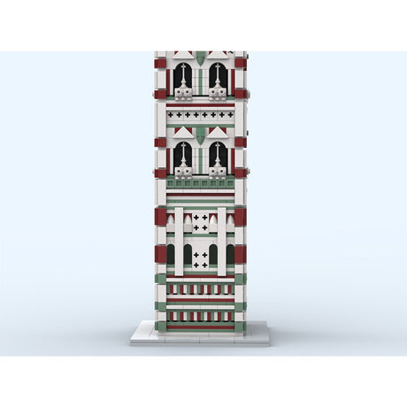 MOC-276357 Giottos Campanile (Glockenturm des Florentiner Doms) Klemmbausteine-LesDiy-Klemmbausteine